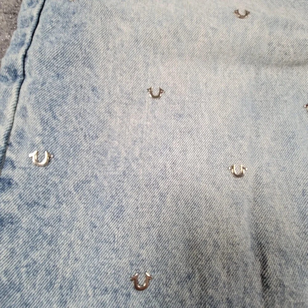 True‎ Religion Jeans Mens 31 Baggy Denim All Over Horseshoe Studded Vinny SN NF